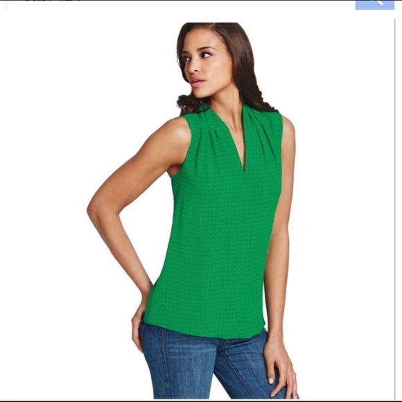 CAbi Tops - CAbi green sleeveless blouse